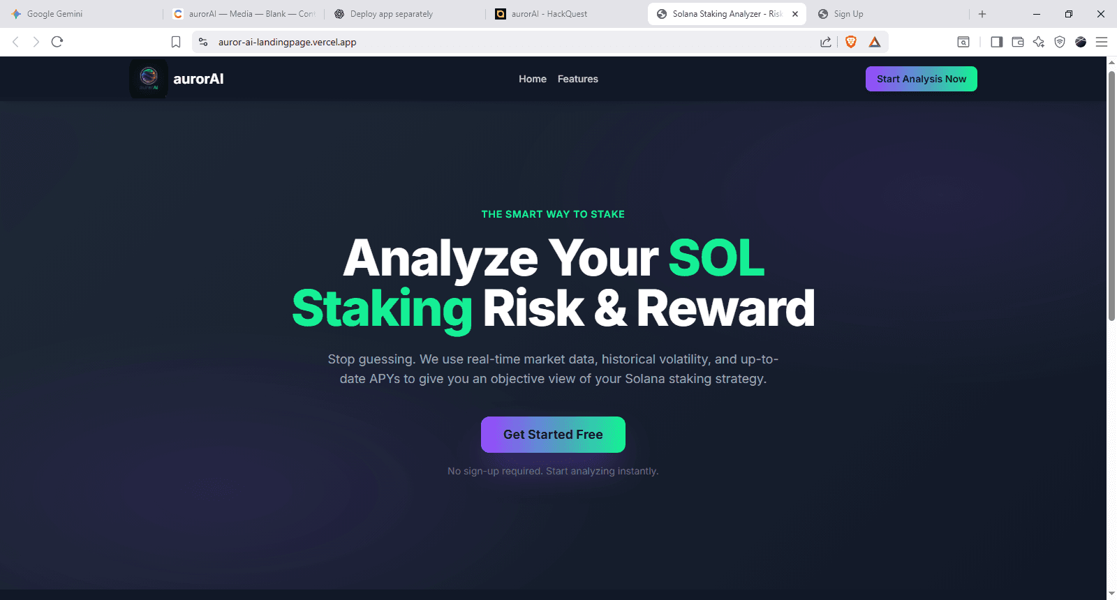 aurorAI yield optimizer